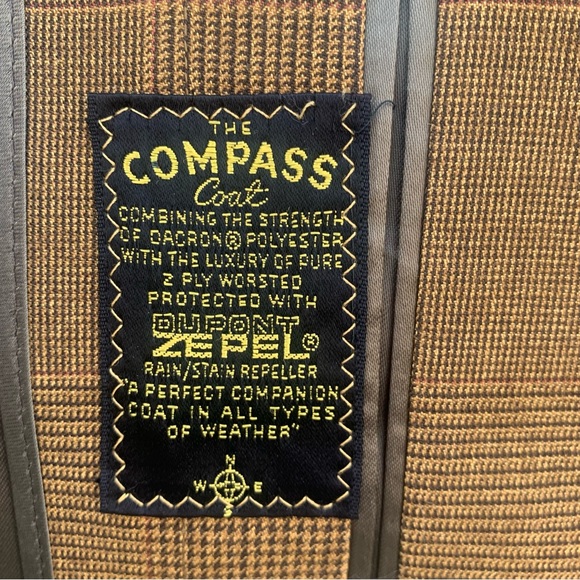 Vintage Zepel glen check overcoat - Picture 3 of 16